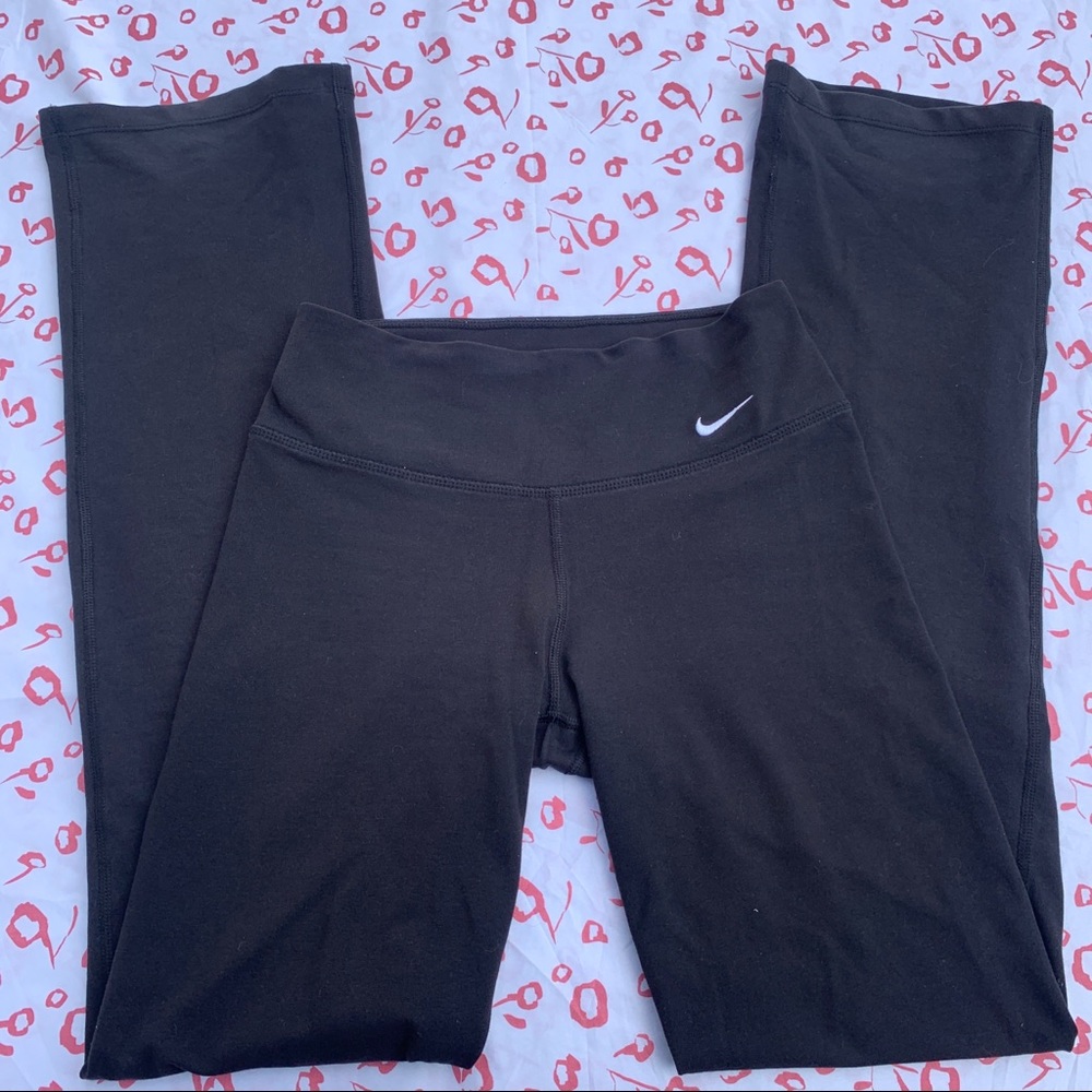 Nike Black Flared Leggings